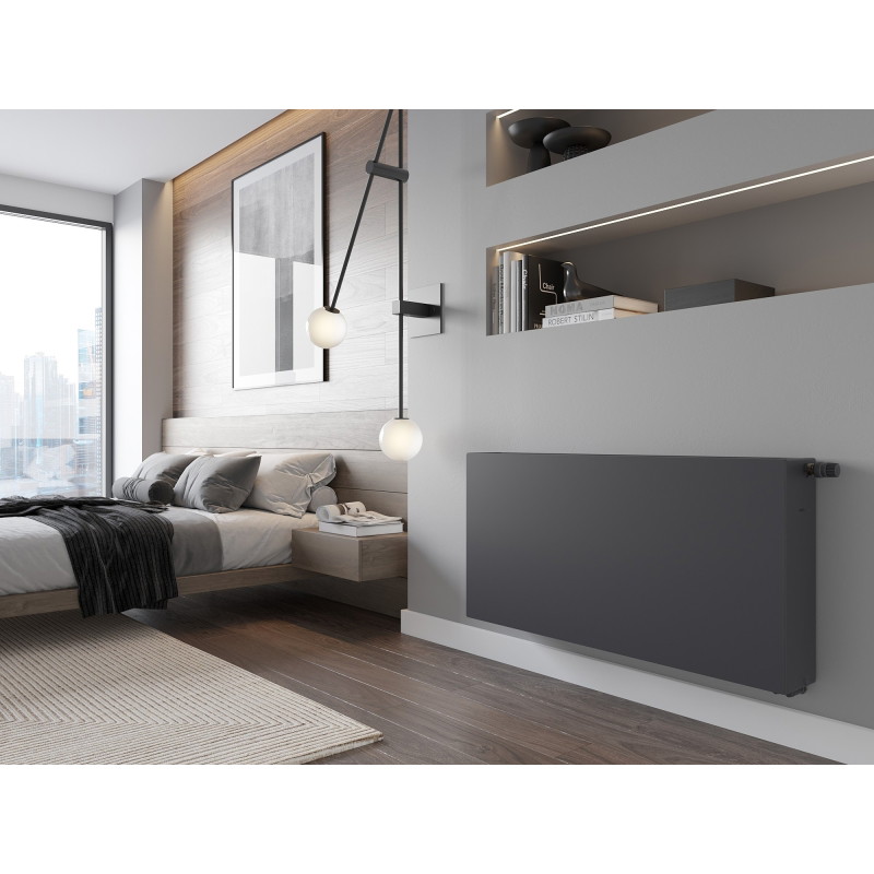 Mexen CVF33 Plosnati pločasti radijator 500 x 900 mm, donje priključenje, 1711 W, antracit - W633F-050-090-66
