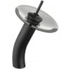 Mexen Niagara robinet de lavabo haut, noir - 745610-77