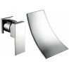 Mexen Celia concealed washbasin faucet, chrome - 747415-00