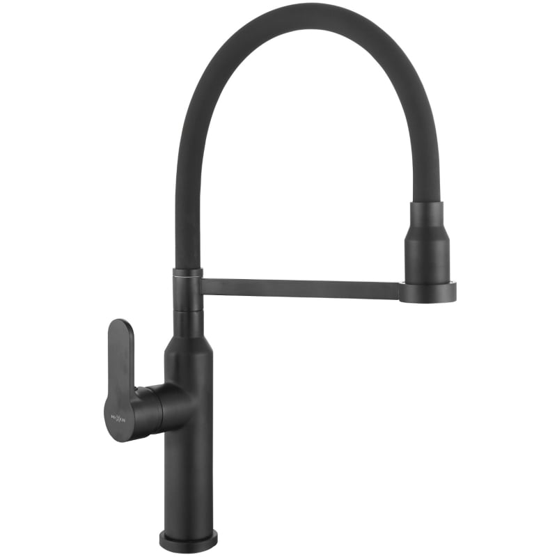 Mexen Edna kitchen faucet, black - 672900-70