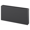 Mexen Flat CVF33 Plattenheizkörper 900 x 1200 mm, unterer Anschluss, 3601 W, Anthrazit - W633F-090-120-66