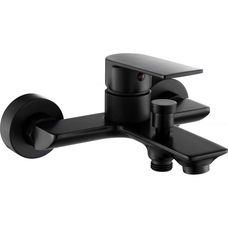 Mexen Alexa badkarsblandare, svart - 71230-70