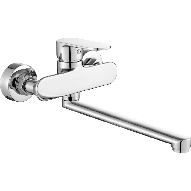 Mexen Milo bath tap long spout, chrome - 71335-00