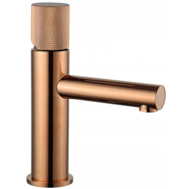 Mexen Elba One tvättställsblandare, rosa guld - 74101-60