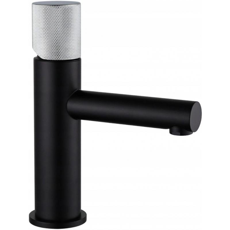 Mexen Elba One robinet de lavabo, noir/chrome - 74101-77