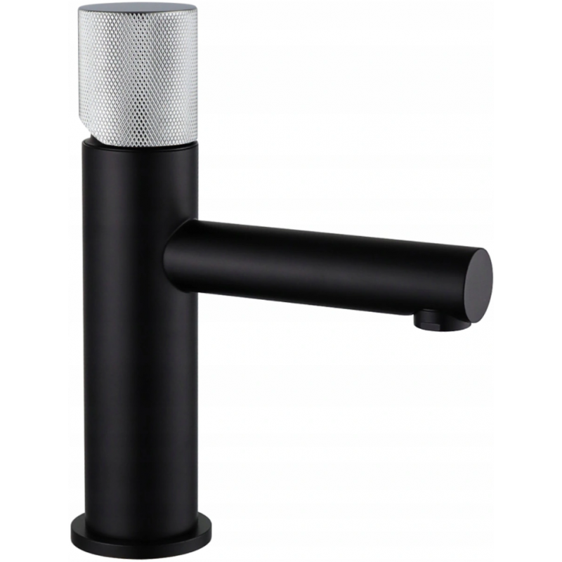 Mexen Elba One rubinetto per lavabo, nero/cromo - 74101-77