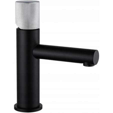 Mexen Elba One Waschbeckenarmatur, schwarz/chrom - 74101-77
