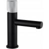 Mexen Elba One washbasin faucet, black/chrome - 74101-77