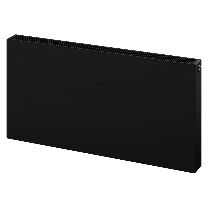 Mexen Flat CVF22 Plattenheizkörper 600 x 1800 mm, unterer Anschluss, 2848 W, schwarz - W622F-060-180-70