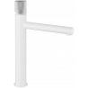 Mexen Elba One rubinetto alto per lavabo, bianco/cromo - 74111-22