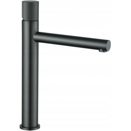 Mexen Elba One robinet de lavabo haut, gris canon brossé - 74111-66
