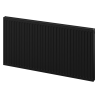 Mexen C11 Plattenheizkörper 400 x 600 mm, seitlicher Anschluss, 389 W, schwarz - W411-040-060-70