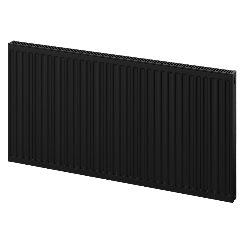 Mexen C11 Plattenheizkörper 400 x 800 mm, seitlicher Anschluss, 518 W, schwarz - W411-040-080-70