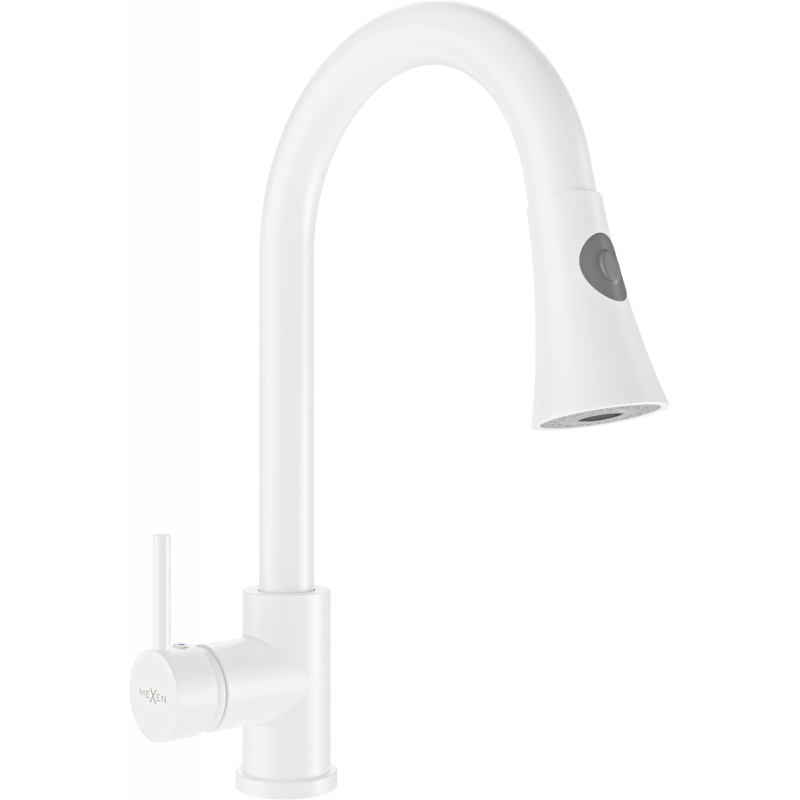 Mexen Elia batteria da cucina, bianca - 670101-20