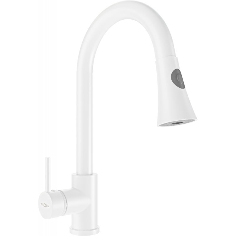 Mexen Elia Küchenarmatur, weiß - 670101-20