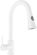 Mexen Elia kitchen faucet, white - 670101-20