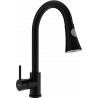 Mexen Elia Küchenarmatur, schwarz - 670101-70