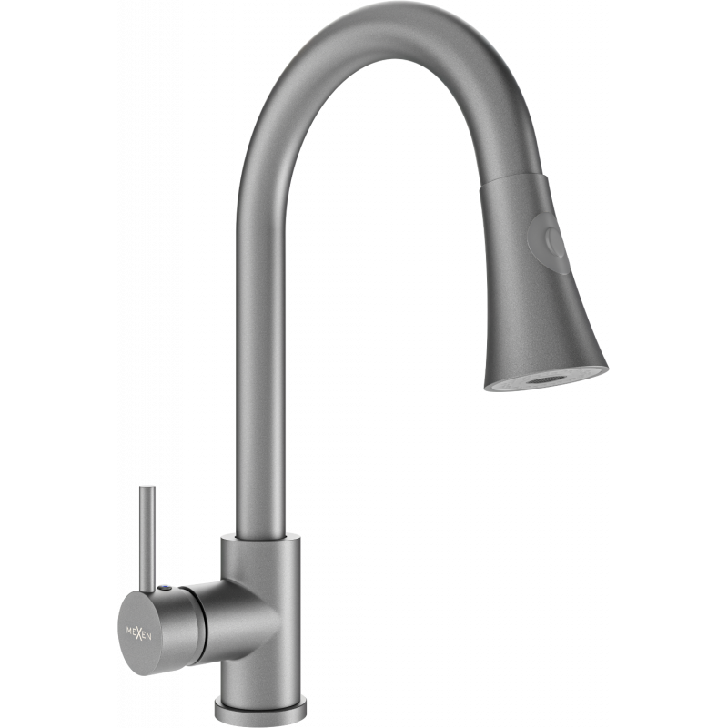 Mexen Elia grifo de cocina, gris - 670101-61
