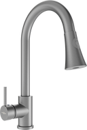 Mexen Elia grifo de cocina, gris - 670101-61