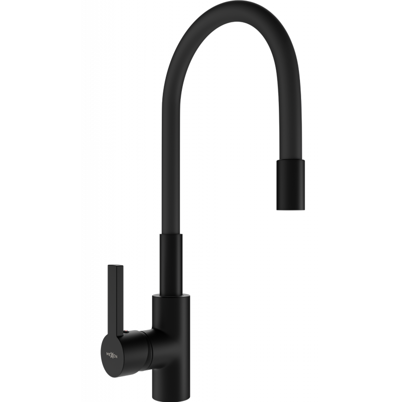Mexen Flex Küchenarmatur, schwarz - 670900-70