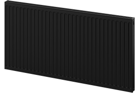 Mexen C11 radiador convector 500 x 2400 mm, conexión lateral, 1911 W, negro - W411-050-240-70