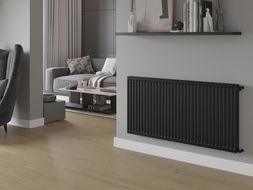Mexen C11 radiador convector 500 x 2400 mm, conexión lateral, 1911 W, negro - W411-050-240-70