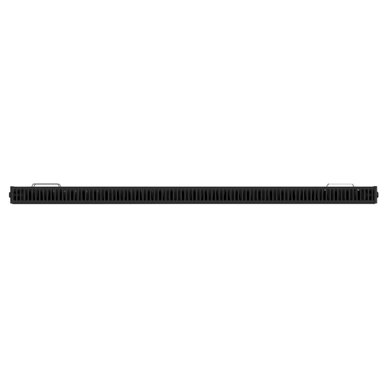 Mexen C11 radiador convector 500 x 2400 mm, conexión lateral, 1911 W, negro - W411-050-240-70