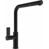 Mexen Flora grifo de cocina, negro - 670401-70