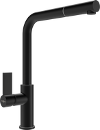 Mexen Flora μπαταρία κουζίνας, μαύρη - 670401-70