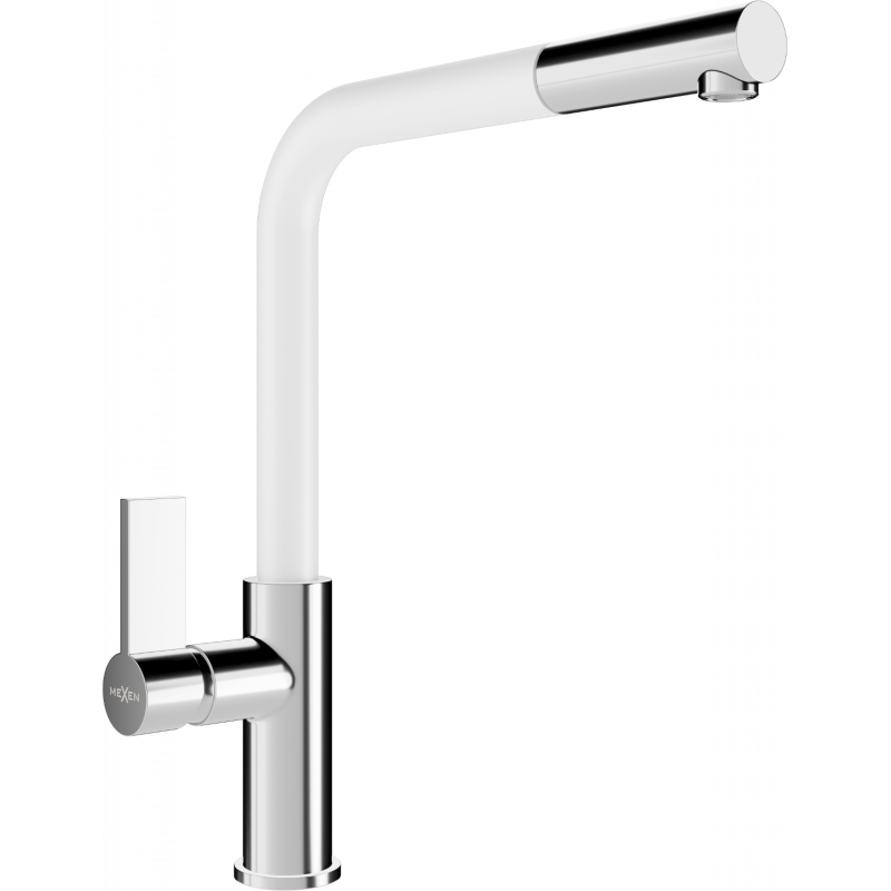 Mexen Flora Kichebatterie, Chrom/Wäiss - 670401-02