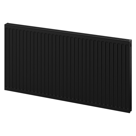 Mexen C11 plaatradiator 600 x 600 mm, zij-aansluiting, 560 W, zwart - W411-060-060-70