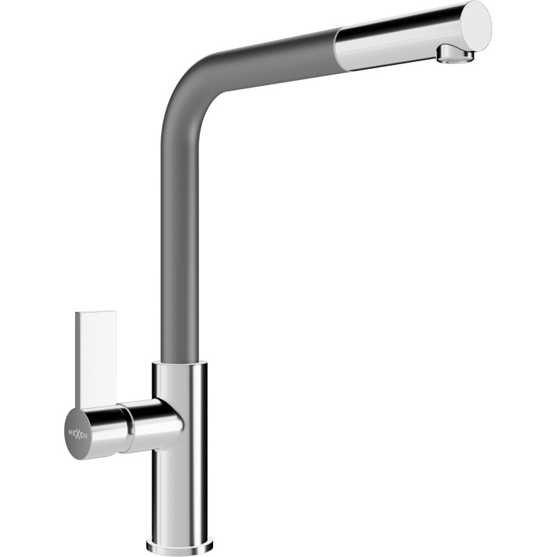 Mexen Flora köögisegisti, kroom/hall - 670401-06