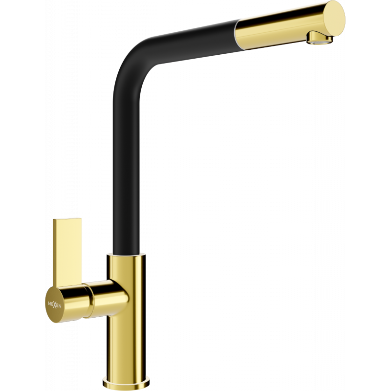 Mexen Flora batteria da cucina, oro/nero - 670401-57