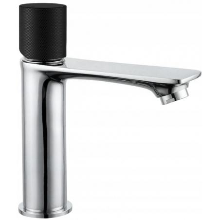 Mexen Royo One grifo para lavabo, cromo/negro - 72201-07