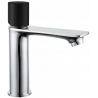 Mexen Royo One wastafelkraan, chroom/zwart - 72201-07