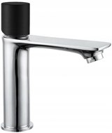Mexen Royo One Waschtischarmatur, Chrom/Schwarz - 72201-07