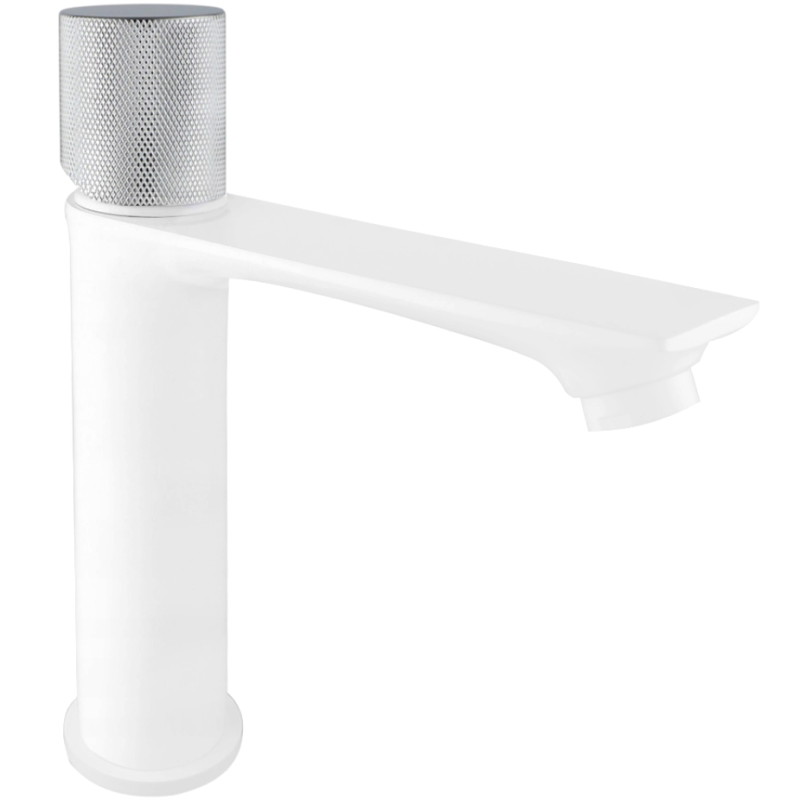 Mexen Royo One miješalica za umivaonik, bijela/krom - 72201-22