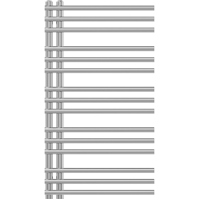 Mexen Neptun dekoratiivne vannitoa radiaator 900 x 500 mm, 291 W, kroom - W101-0900-500-00-01