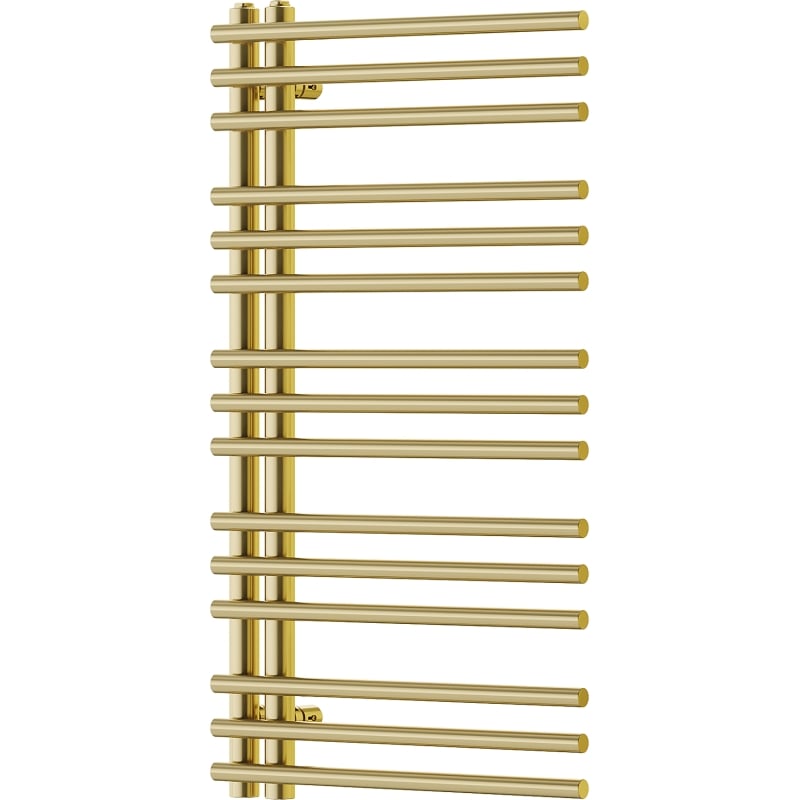Mexen Neptun grzejnik łazienkowy dekoracyjny 900 x 500 mm, 291 W, złoty - W101-0900-500-00-50