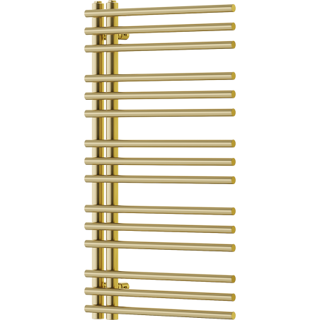 Mexen Neptun dekorativ badrumsradiator 900 x 500 mm, 291 W, guld - W101-0900-500-00-50