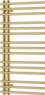 Mexen Neptun dekorativer Badezimmerheizkörper 900 x 500 mm, 291 W, gold - W101-0900-500-00-50