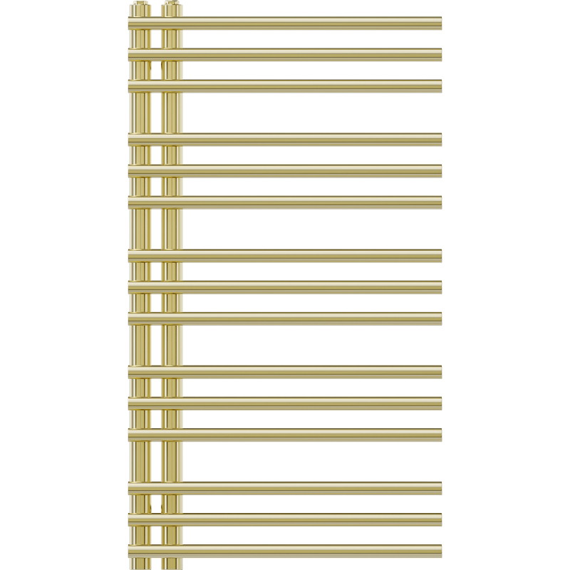 Mexen Neptun grzejnik łazienkowy dekoracyjny 900 x 500 mm, 291 W, złoty - W101-0900-500-00-50