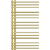 Mexen Neptun dekorativ badrumsradiator 900 x 500 mm, 291 W, guld - W101-0900-500-00-50