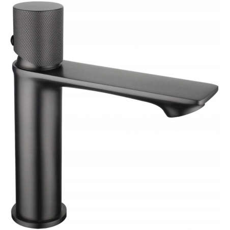 Mexen Royo One wastafelmengkraan, geborsteld gun grey - 72201-66