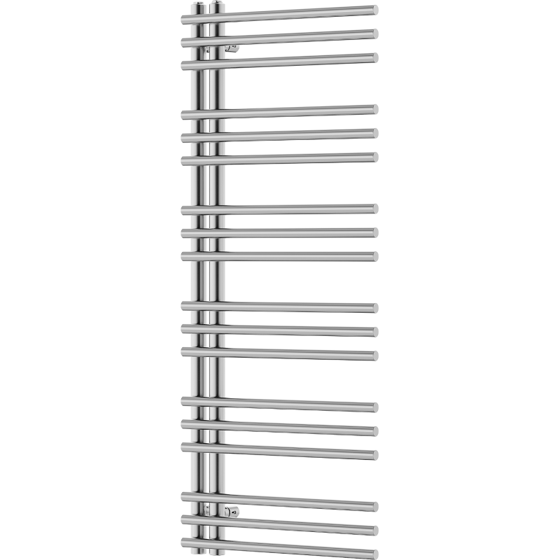 Mexen Neptun decoratieve badkamer radiator 1200 x 500 mm, 360 W, chroom - W101-1200-500-00-01