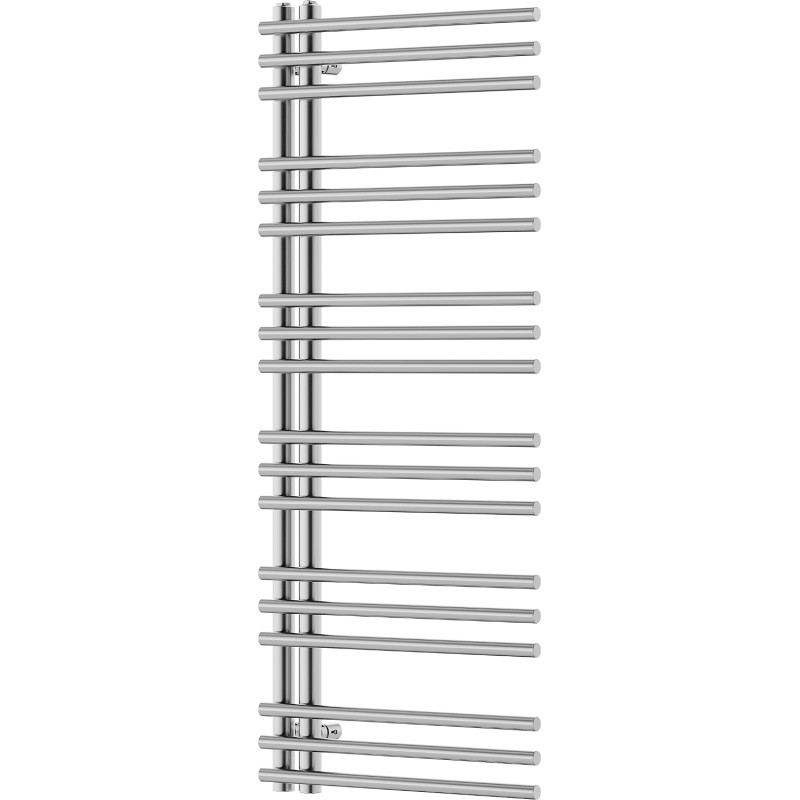 Mexen Neptun ukrasni kupaonski radijator 1200 x 500 mm, 360 W, krom - W101-1200-500-00-01