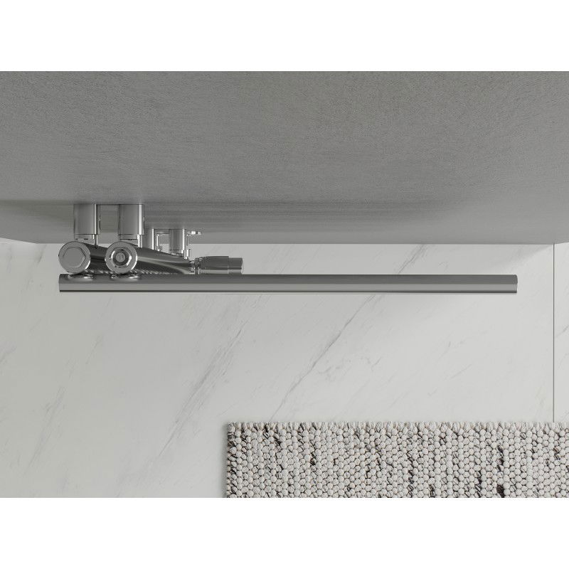 Mexen Neptun dekorativen Buedzëmmer Heizkierper 1200 x 500 mm, 360 W, Chrom - W101-1200-500-00-01