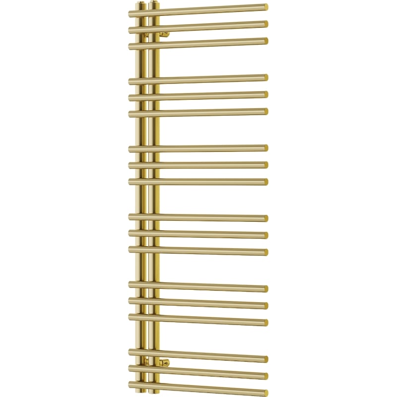 Mexen Neptun dekorativni kupaonski radijator 1200 x 500 mm, 360 W, zlatni - W101-1200-500-00-50