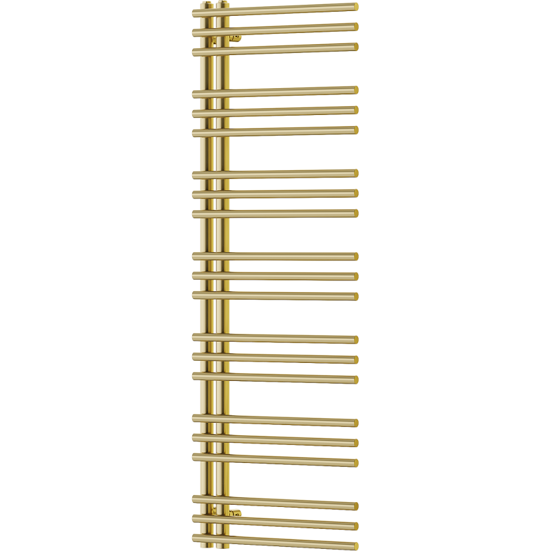 Mexen Neptun koristeellinen kylpyhuoneen lämmitin 1400 x 500 mm, 420 W, kultainen - W101-1400-500-00-50