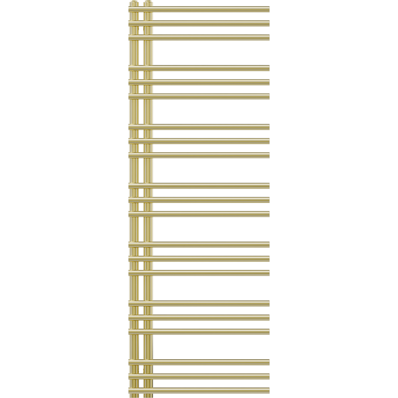 Mexen Neptun koristeellinen kylpyhuoneen lämmitin 1400 x 500 mm, 420 W, kultainen - W101-1400-500-00-50
